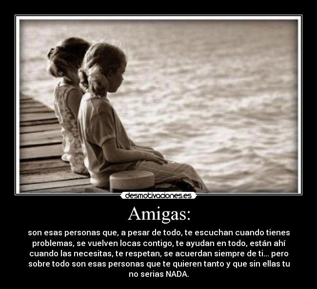 Amigas: -