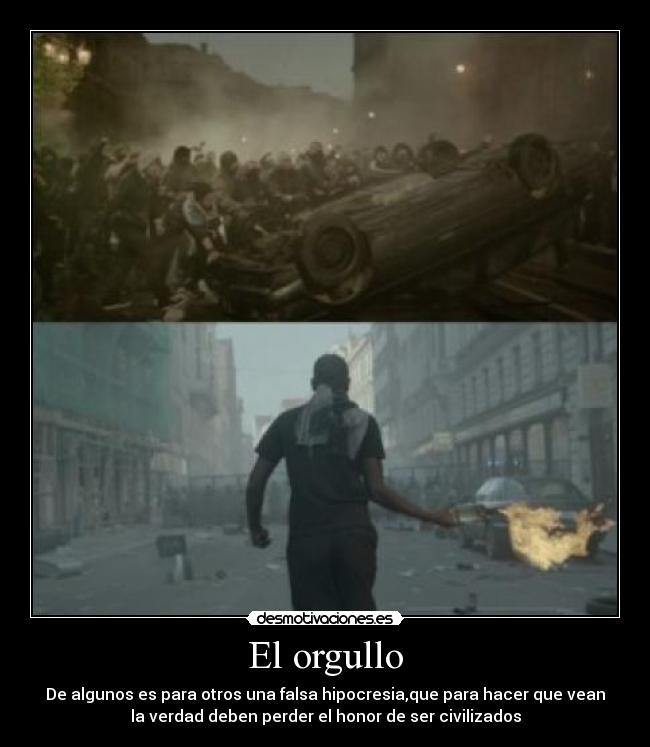 El orgullo -