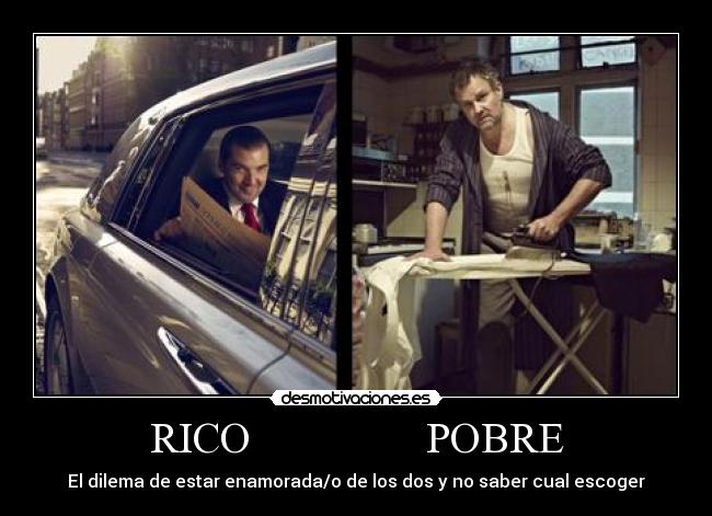RICO POBRE -