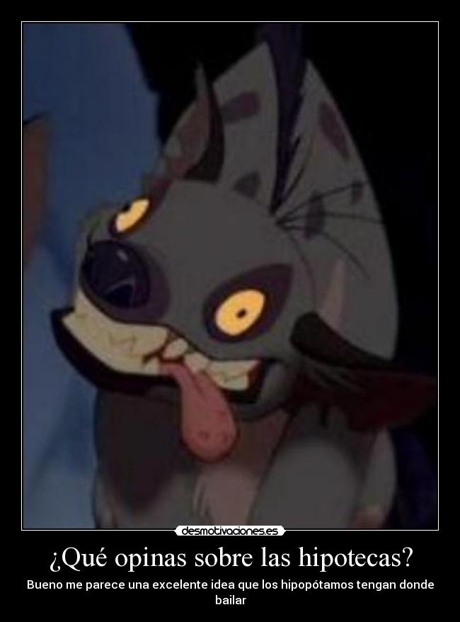 ¿Qué opinas sobre las hipotecas? - 