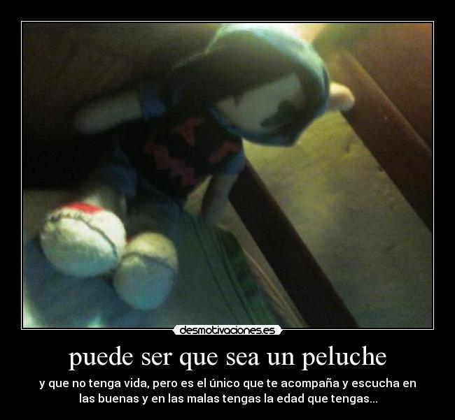 carteles peluche soledad neko desmotivaciones