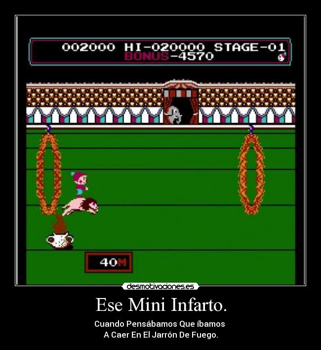 Ese Mini Infarto. - Cuando Pensábamos Que íbamos 
A Caer En El Jarrón De Fuego.