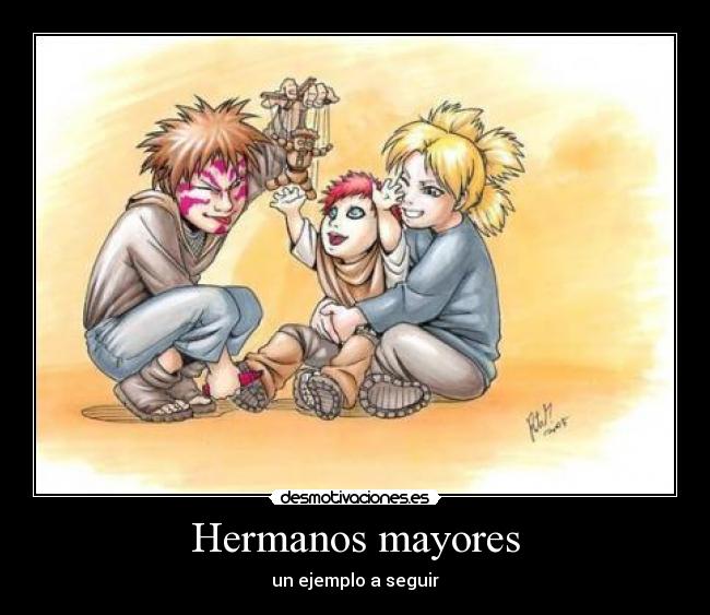 Hermanos mayores - un ejemplo a seguir