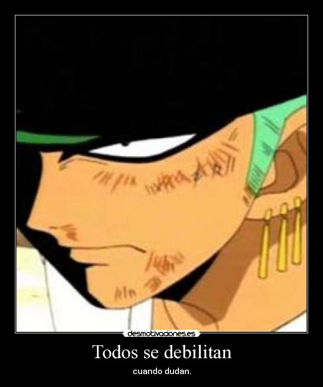 Todos se debilitan -