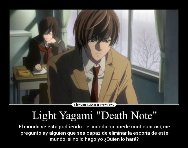 Light Yagami Death Note -
