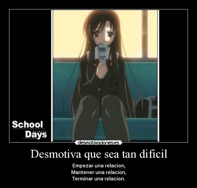 Desmotiva que sea tan dificil -