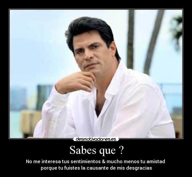 Sabes que ? - 