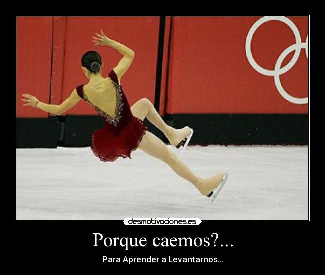 Porque caemos?... -