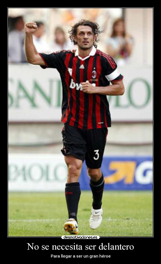 No se necesita ser delantero - 