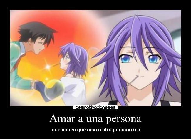 Amar a una persona - 