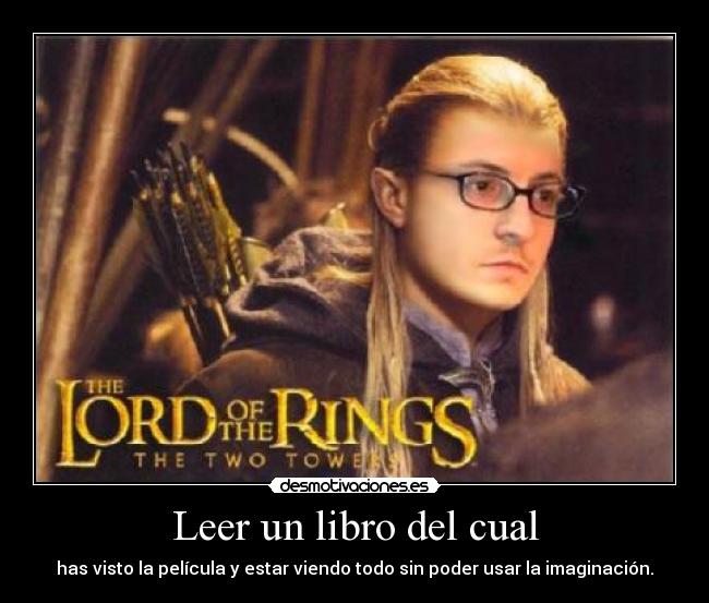 Leer un libro del cual - 