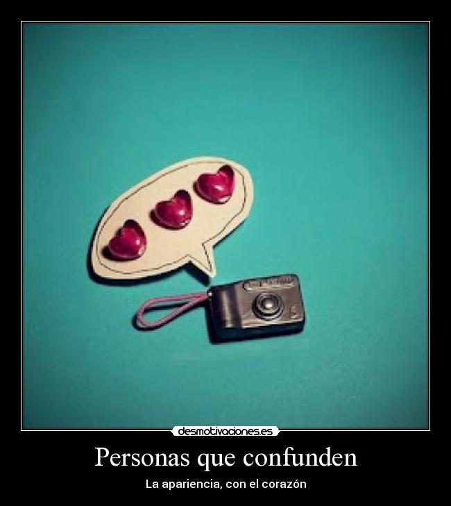 Personas que confunden -