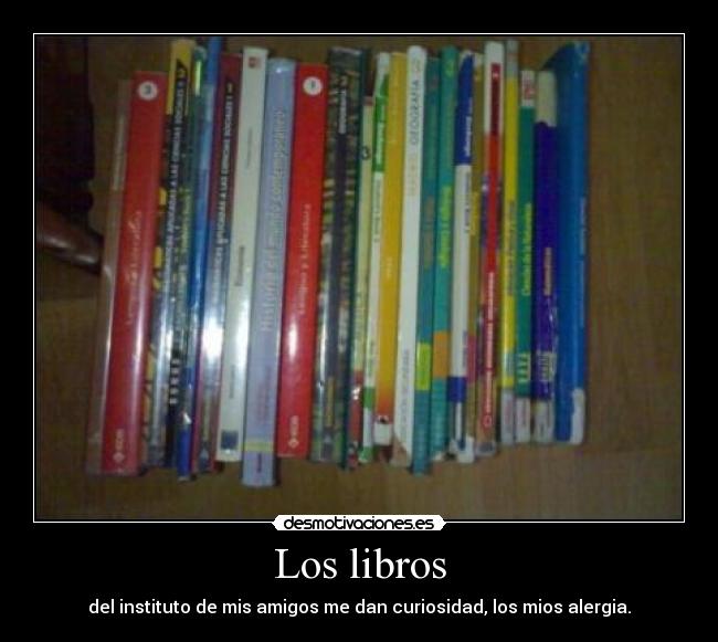 Los libros -