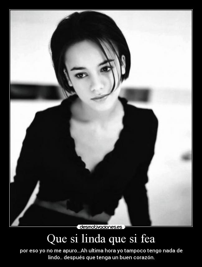 Que si linda que si fea - 