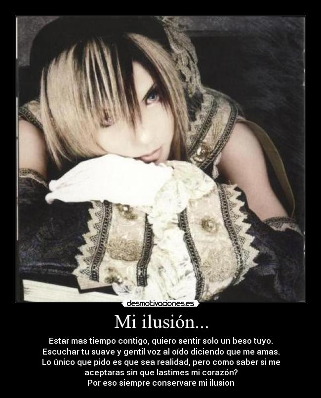 Mi ilusión... -