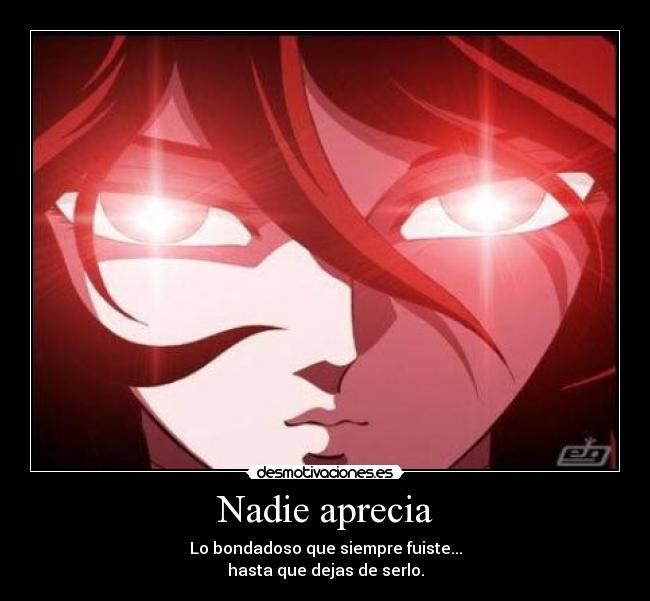 Nadie aprecia - 