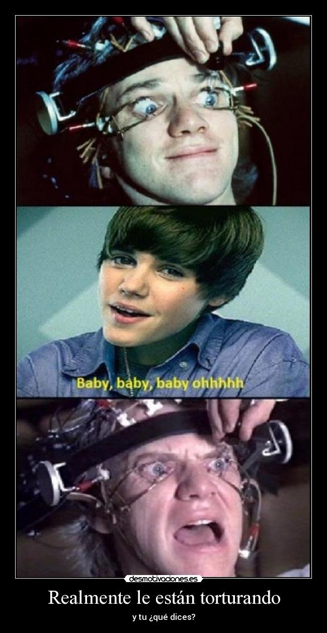 Realmente le están torturando - 