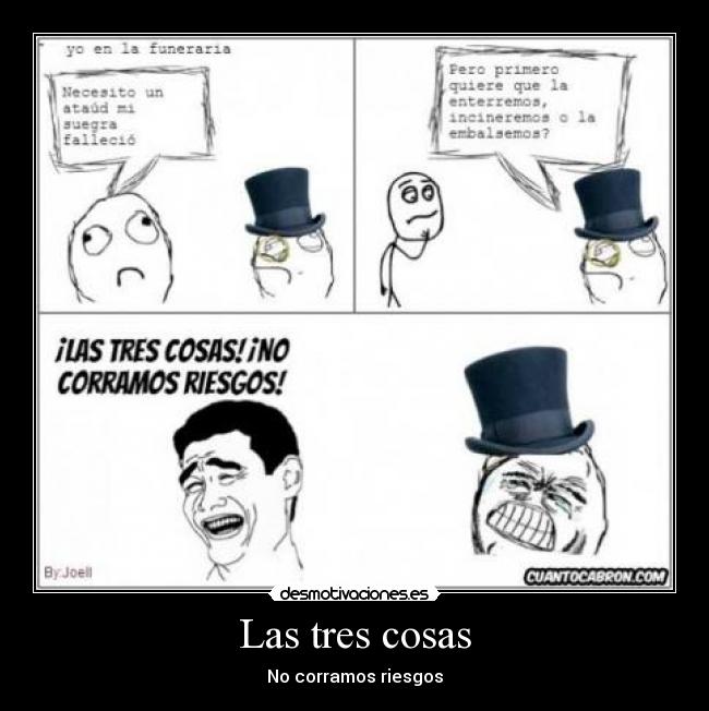 Las tres cosas -