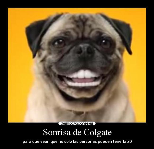 Sonrisa de Colgate -