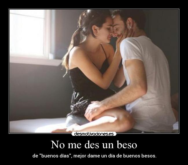 No me des un beso - 
