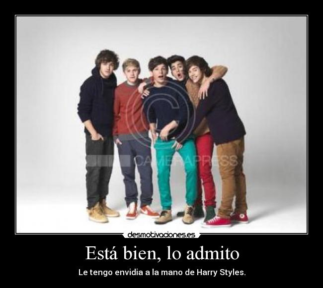 Está bien, lo admito -