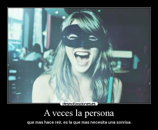 A veces la persona - 