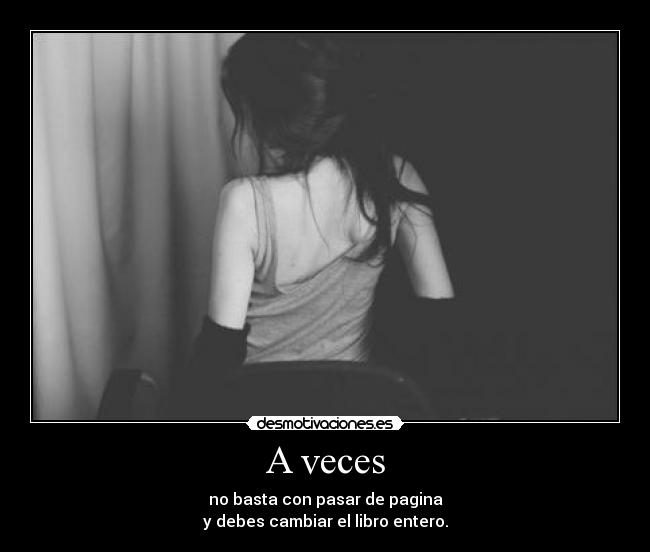 A veces -