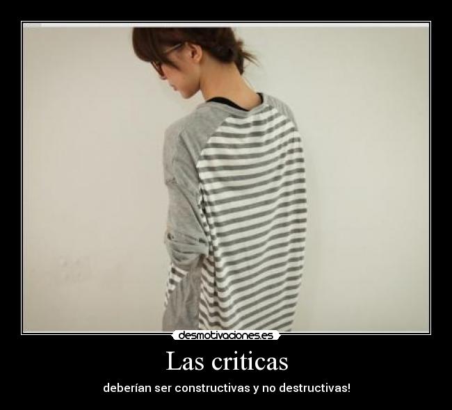 Las criticas -