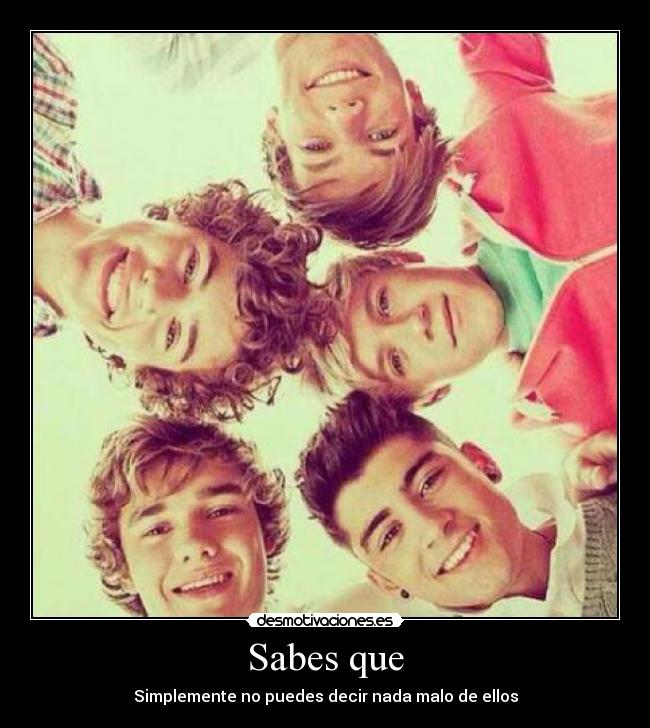 Sabes que - Simplemente no puedes decir nada malo de ellos