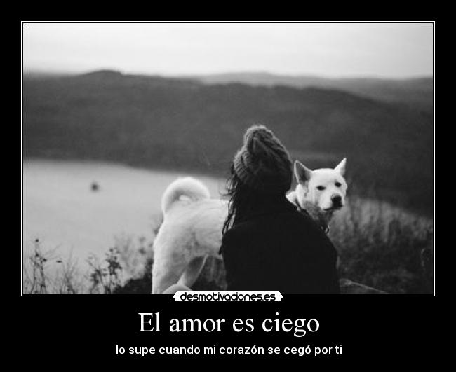 El amor es ciego -