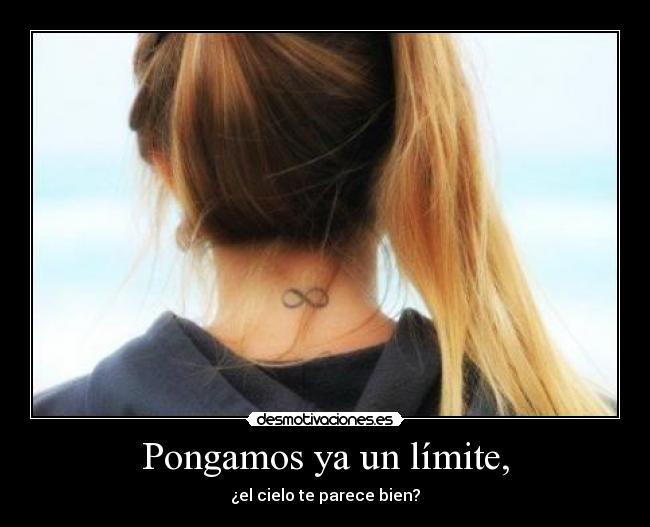 Pongamos ya un límite, -