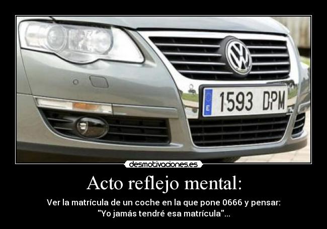 Acto reflejo mental: -