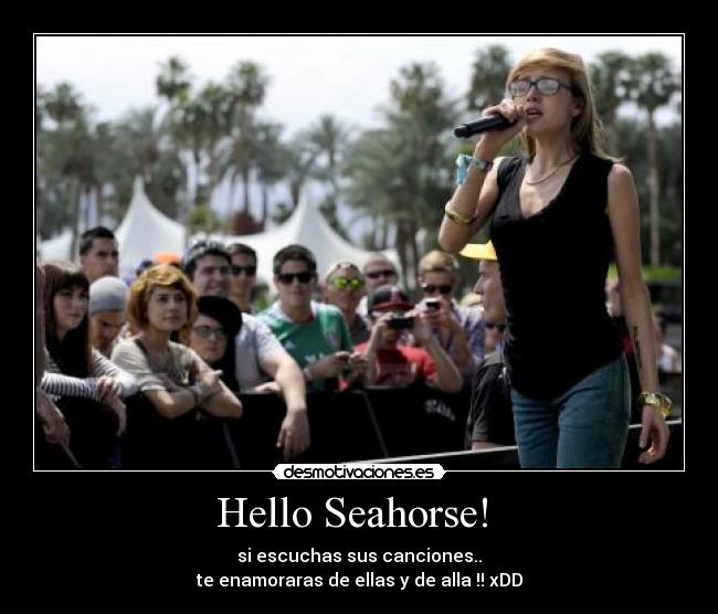 Hello Seahorse! | Desmotivaciones