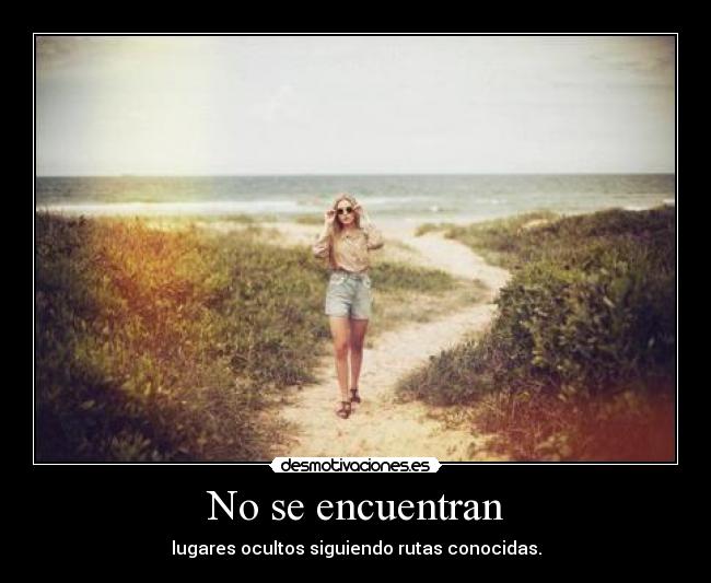 No se encuentran -