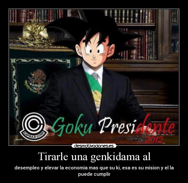 carteles goku desmotivaciones