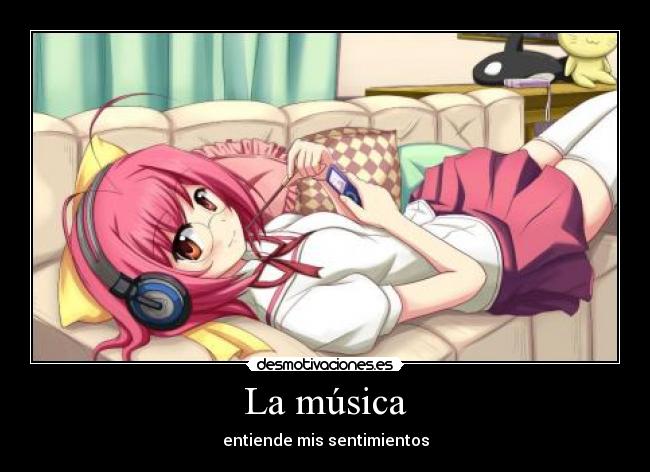 La música - entiende mis sentimientos