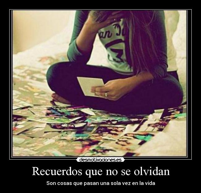 carteles recuerdos recuerdos desmotivaciones