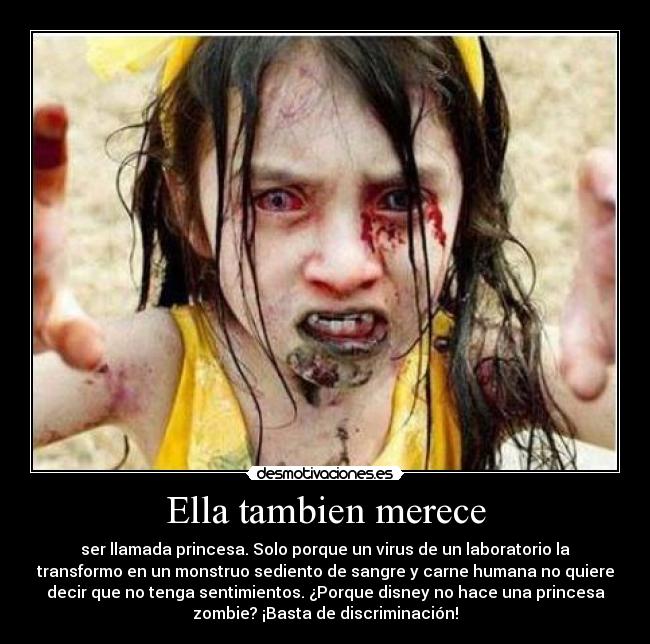 carteles zombie princess darkmj2 desmotivaciones