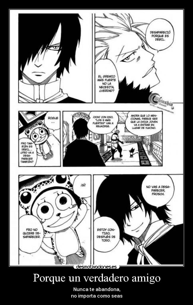 Porque un verdadero amigo - Nunca te abandona,
no importa como seas