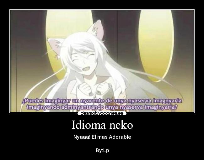 Idioma neko -
