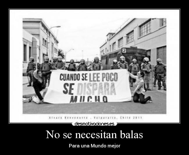 No se necesitan balas -