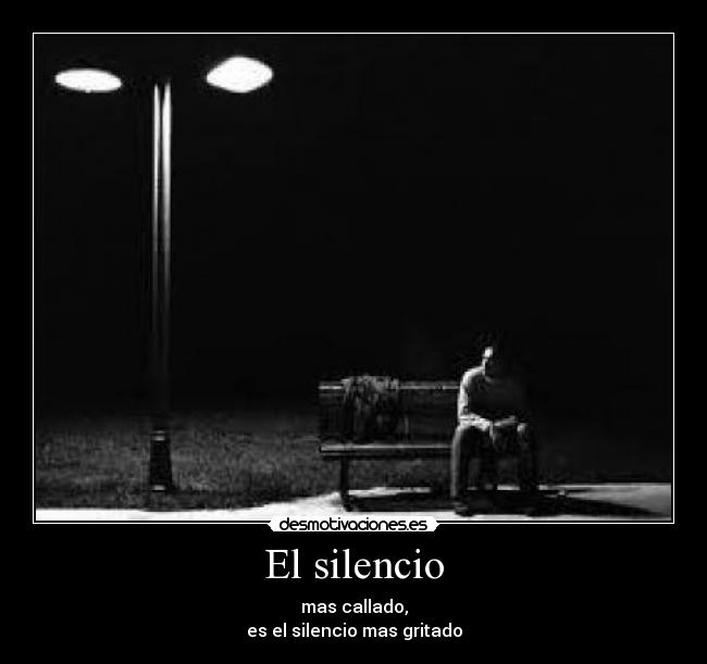 El silencio - 