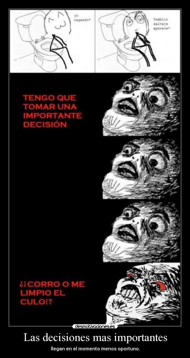 Las decisiones mas importantes -