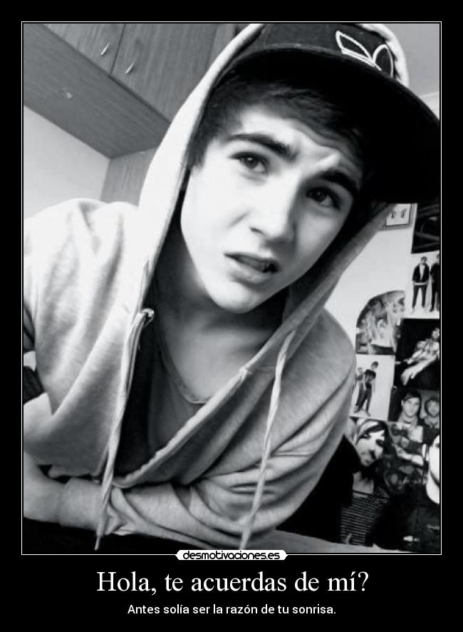 Hola, te acuerdas de mí? -