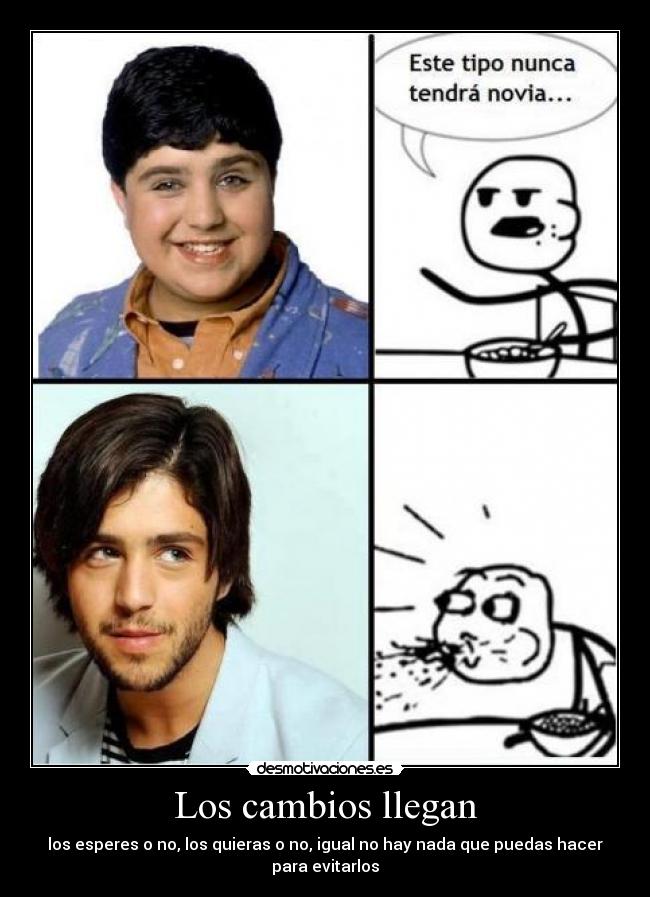 Los cambios llegan -