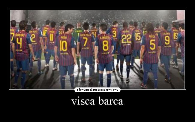 visca barca -