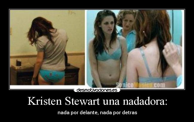 Kristen Stewart una nadadora: - 
