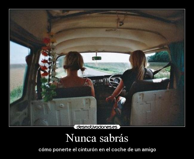 Nunca sabrás -