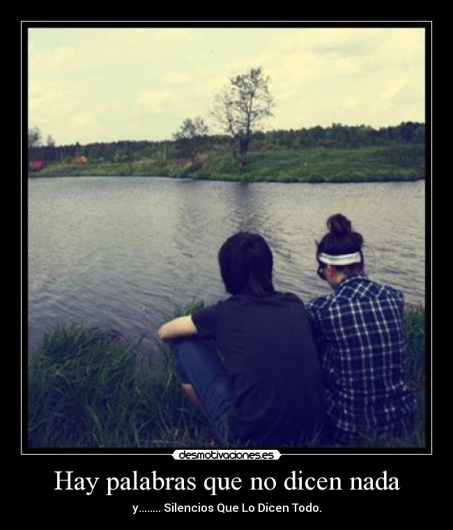 Hay palabras que no dicen nada - 