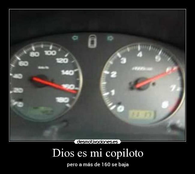 Dios es mi copiloto -